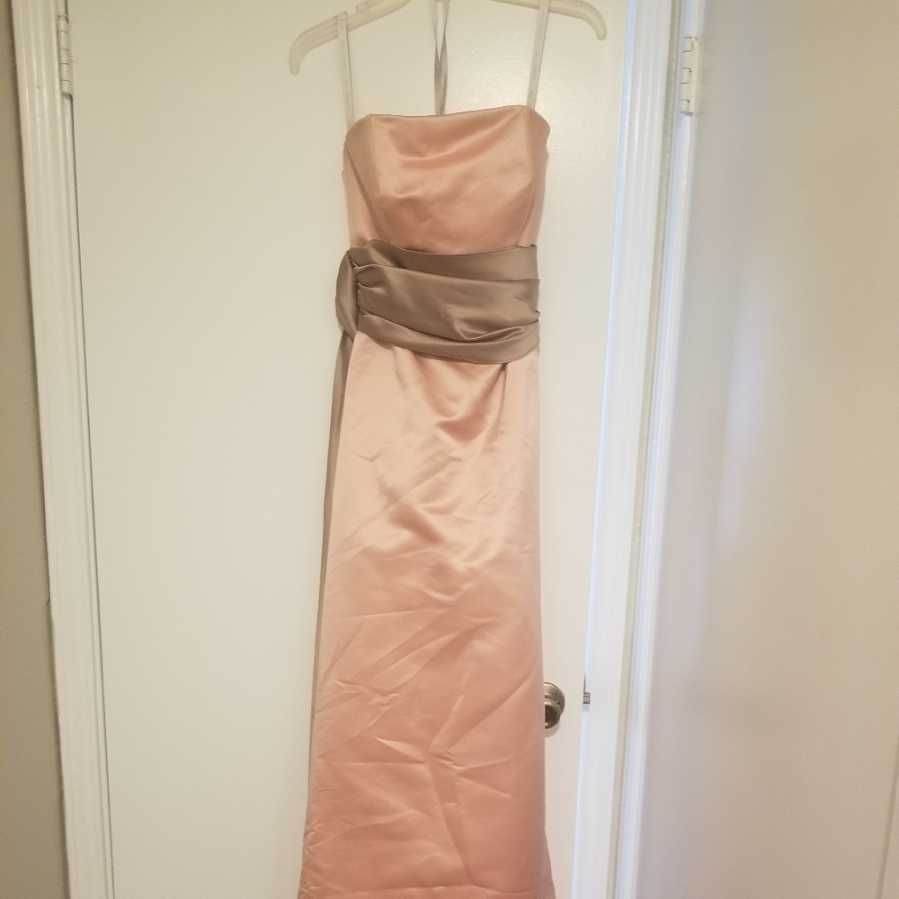 Bill Levkoff Dress Size 8 Salmon Pink